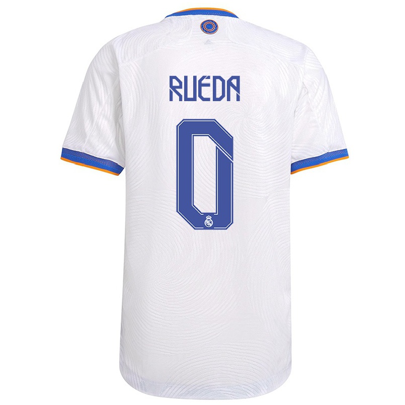 Homme Football Maillot Javi Rueda #0 Blanche Tenues Domicile 2021/22 T-shirt