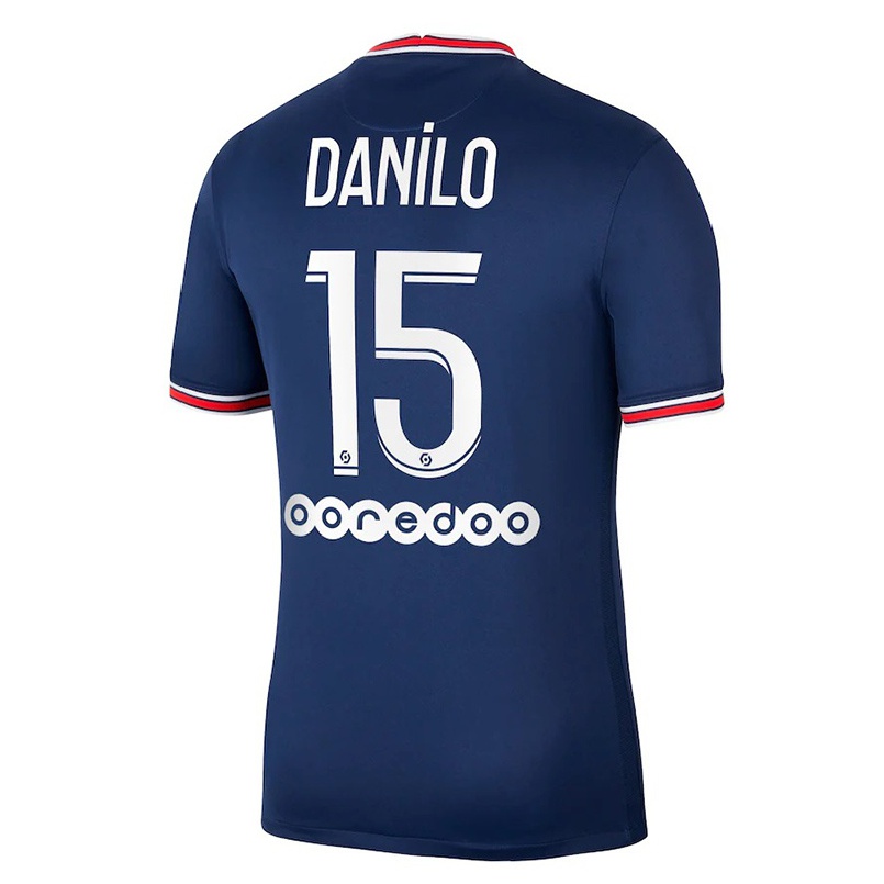 Homme Football Maillot Danilo Pereira #15 Bleu Foncé Tenues Domicile 2021/22 T-shirt