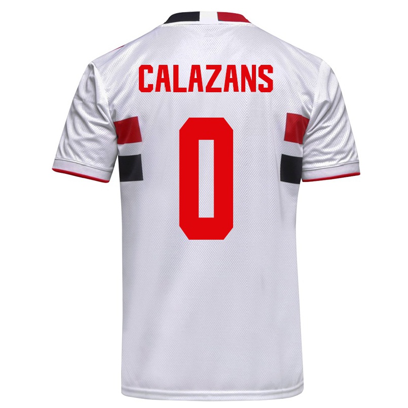 Homme Football Maillot Marquinhos Calazans #0 Blanche Tenues Domicile 2021/22 T-shirt