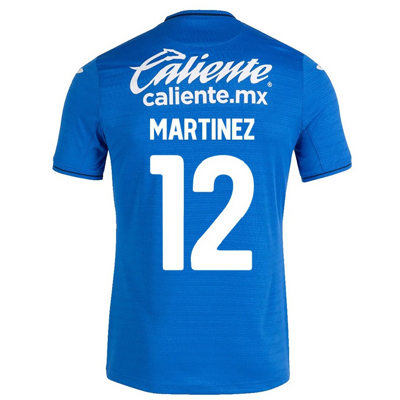 Homme Football Maillot Joaquin Martinez #12 Bleu Foncé Tenues Domicile 2021/22 T-shirt