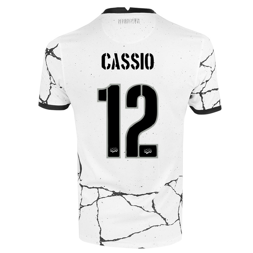 Homme Football Maillot Cassio #12 Blanche Tenues Domicile 2021/22 T-shirt