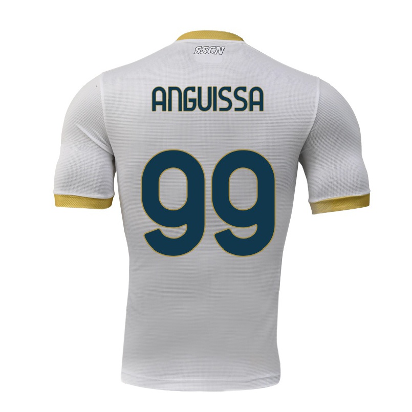 Homme Football Maillot Andre-frank Zambo Anguissa #99 Gris Tenues Extérieur 2021/22 T-shirt