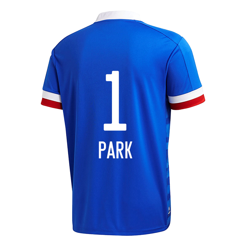 Homme Football Maillot Il-kyu Park #1 Tenues Domicile Bleu 2020/21 Chemise