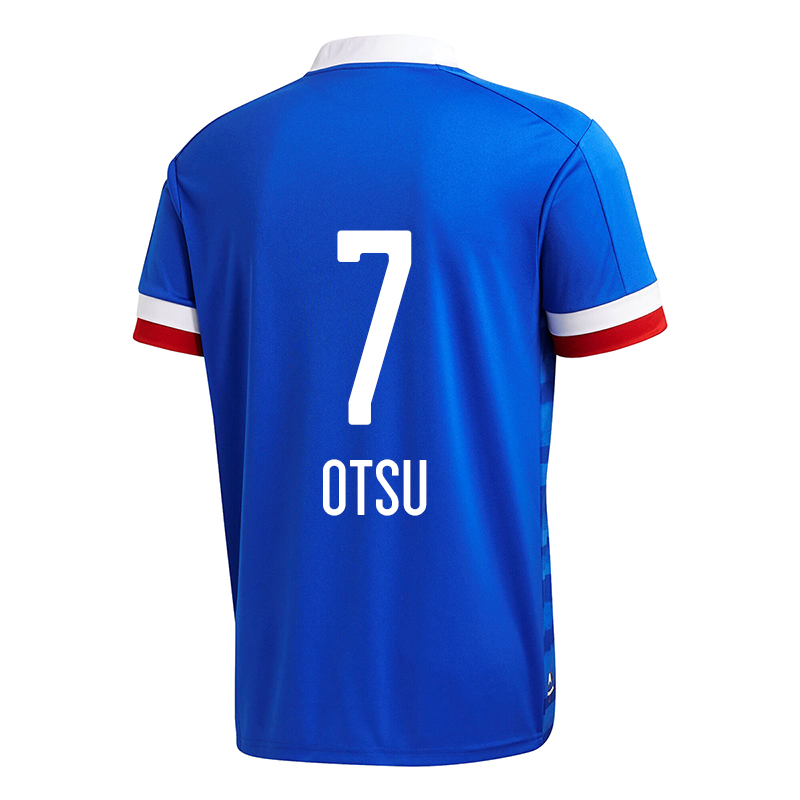 Homme Football Maillot Yuki Otsu #7 Tenues Domicile Bleu 2020/21 Chemise