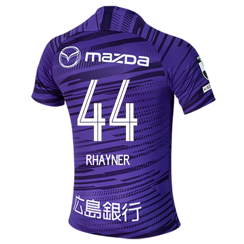 Homme Football Maillot Rhayner #44 Tenues Domicile Violet 2020/21 Chemise