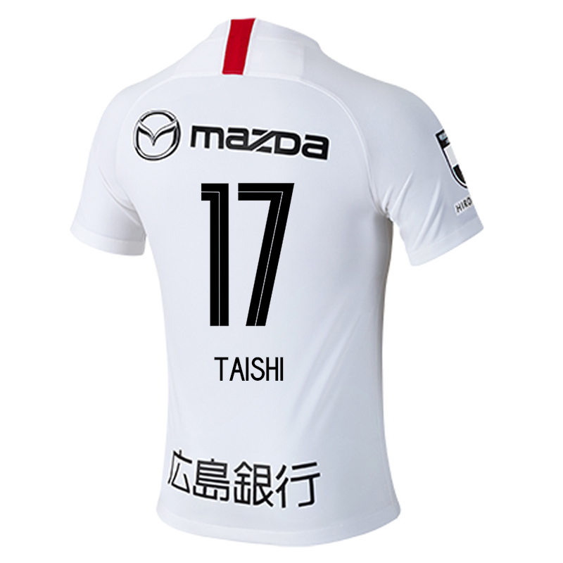 Homme Football Maillot Taishi Matsumoto #17 Tenues Extérieur Blanc 2020/21 Chemise