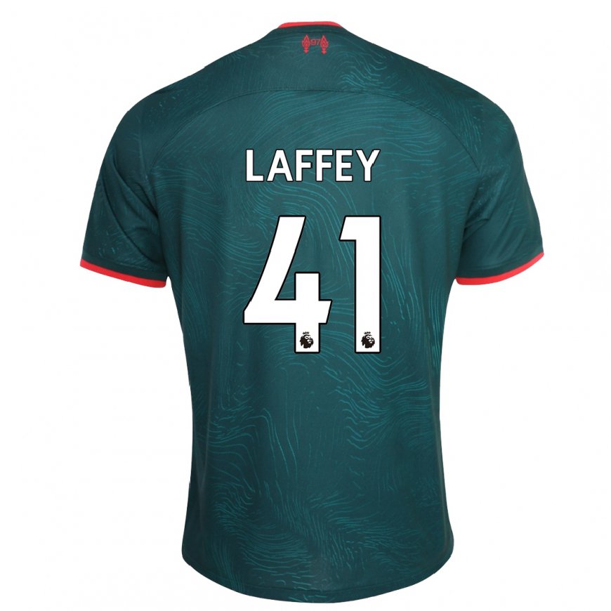 Kandiny Femme Maillot Michael Laffey #41 Vert Foncé Troisieme 2022/23 T-shirt