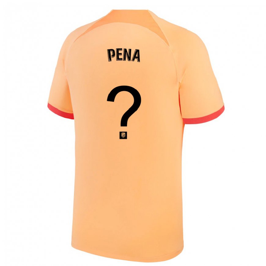Kandiny Femme Maillot Hector Pena #0 Orange Clair Troisieme 2022/23 T-shirt