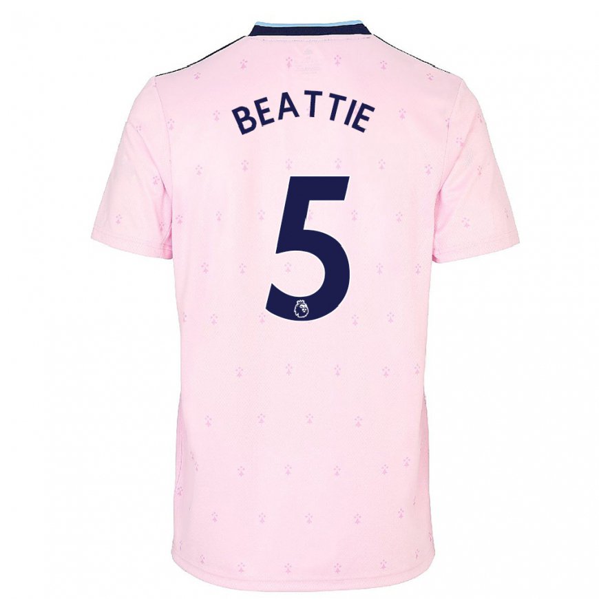 Kandiny Femme Maillot Jen Beattie #5 Rose Marine Troisieme 2022/23 T-shirt