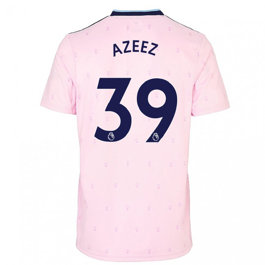 Kandiny Femme Maillot Miguel Azeez #39 Rose Marine Troisieme 2022/23 T-shirt