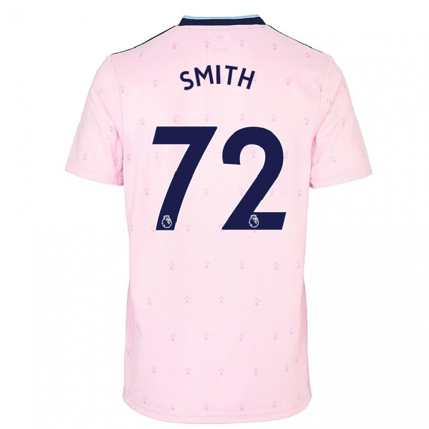 Kandiny Femme Maillot Matt Smith #72 Rose Marine Troisieme 2022/23 T-shirt