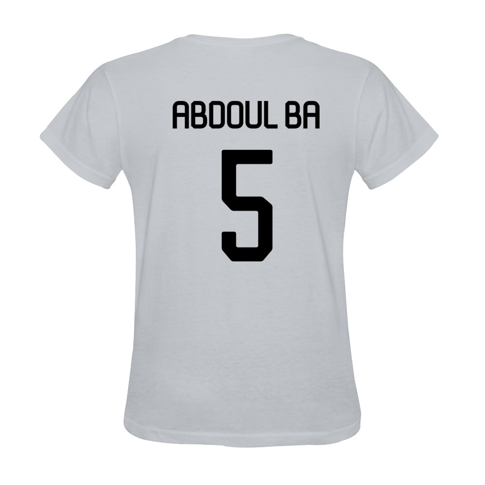 Homme Maillot Abdoul Ba #5 Blanc Chemise