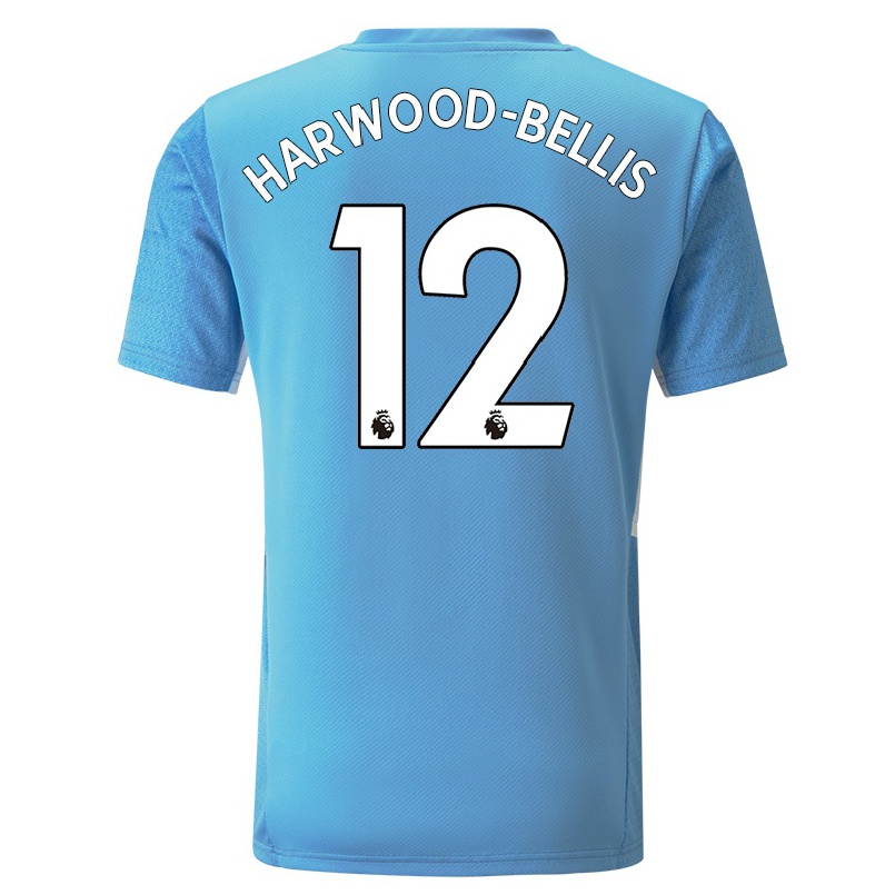 Femme Maillot Taylor Harwood-bellis #12 Bleu Tenues Domicile 2021/22 T-shirt