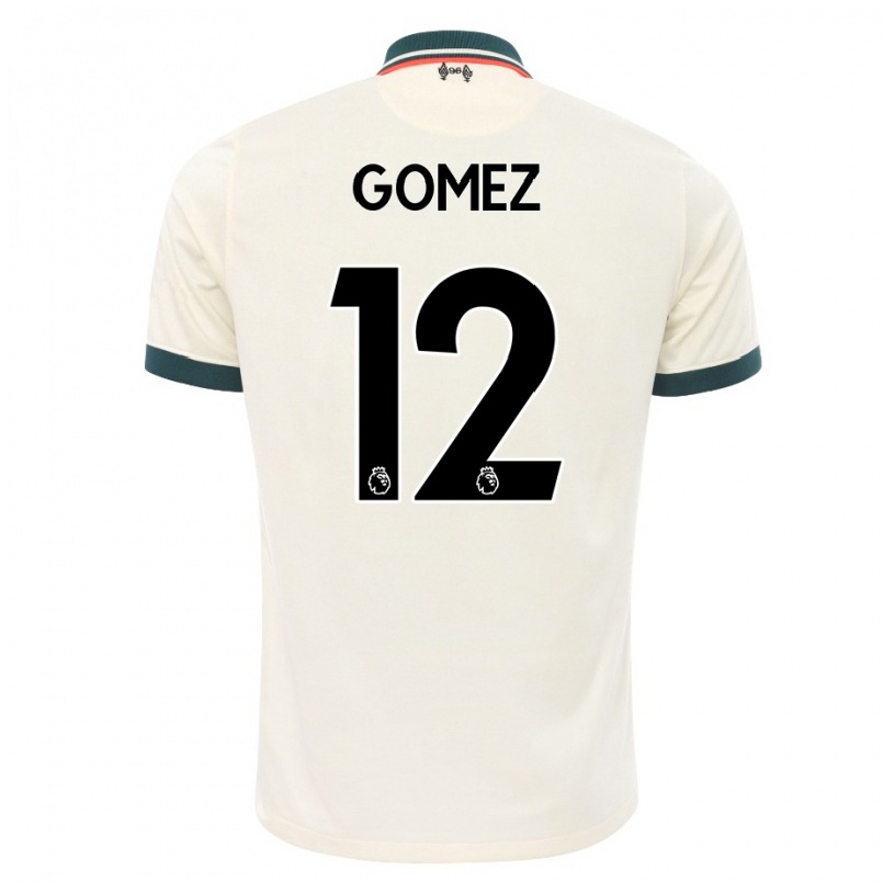 Femme Maillot Joe Gomez #12 Beige Tenues Extérieur 2021/22 T-shirt
