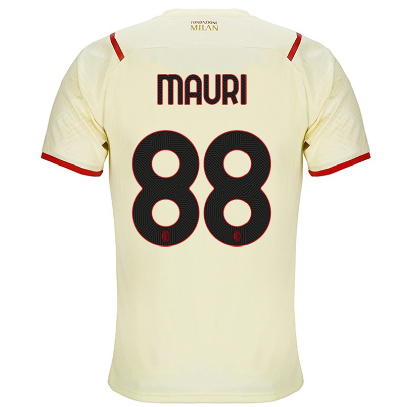 Femme Maillot Claudia Mauri #88 Champagne Tenues Extérieur 2021/22 T-shirt