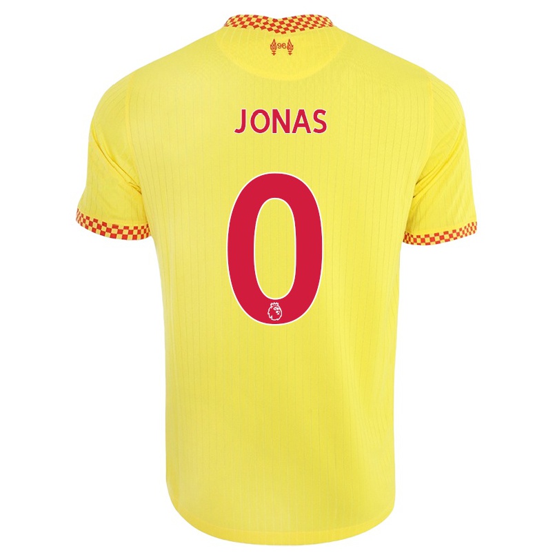 Femme Football Maillot Lee Jonas #0 Jaune Tenues Third 2021/22 T-shirt
