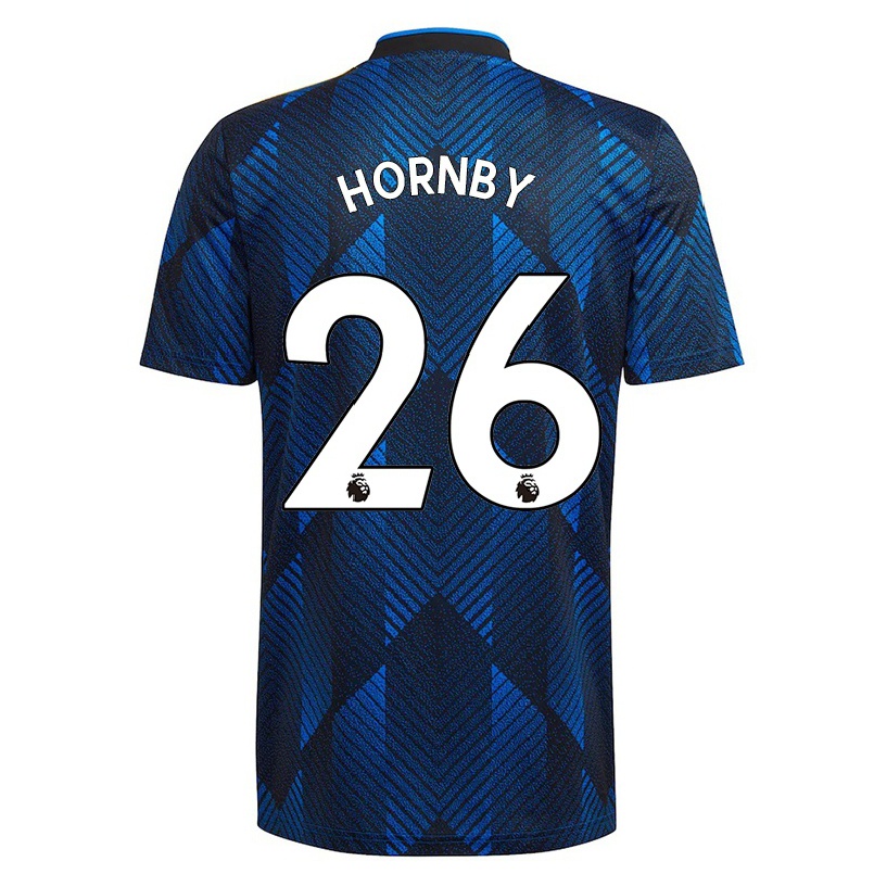 Femme Football Maillot Megan Hornby #26 Bleu Foncé Tenues Third 2021/22 T-shirt