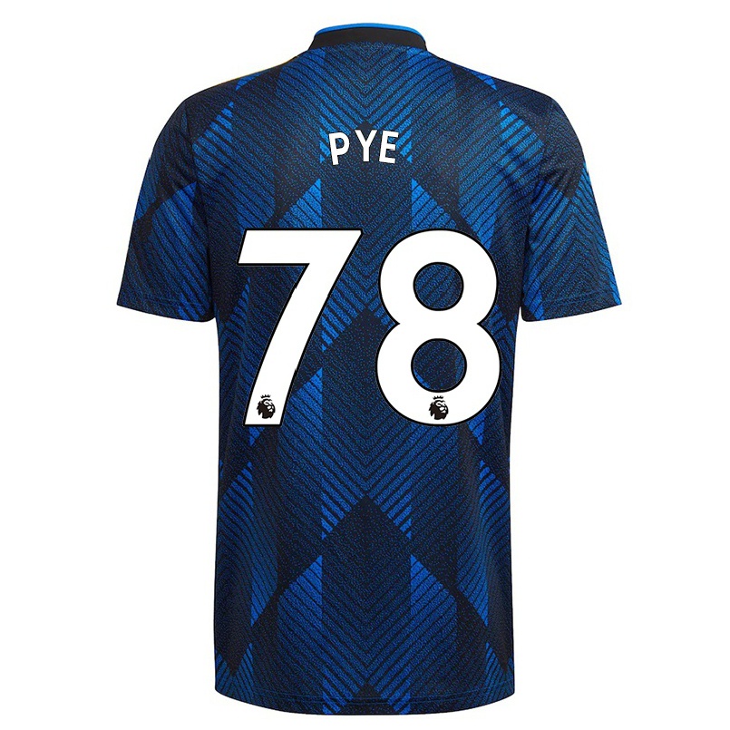 Femme Football Maillot Logan Pye #78 Bleu Foncé Tenues Third 2021/22 T-shirt