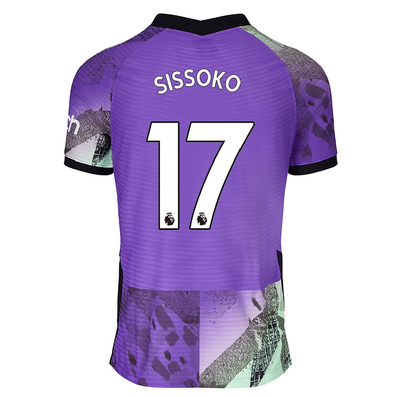 Femme Football Maillot Moussa Sissoko #17 Violet Tenues Third 2021/22 T-shirt