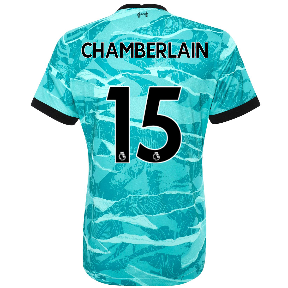 Femme Football Maillot Alex Oxlade-chamberlain #15 Tenues Extérieur Bleu 2020/21 Chemise