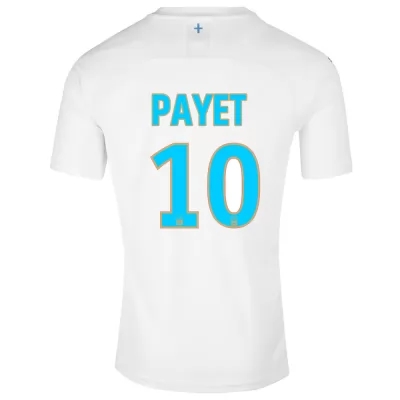 Homme Maillot Dimitri Payet 10 Tenues Domicile Blanc 2019/20 Chemise