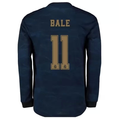 Enfant Maillot Gareth Bale 11 Tenues Extérieur Marin Manches Longues 2019/20 Chemise