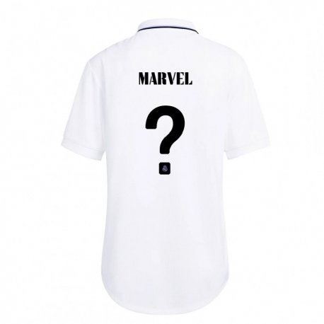 Kandiny Enfant Maillot Marvel #0 Blanc Violet Tenues Domicile 2022/23 T-shirt