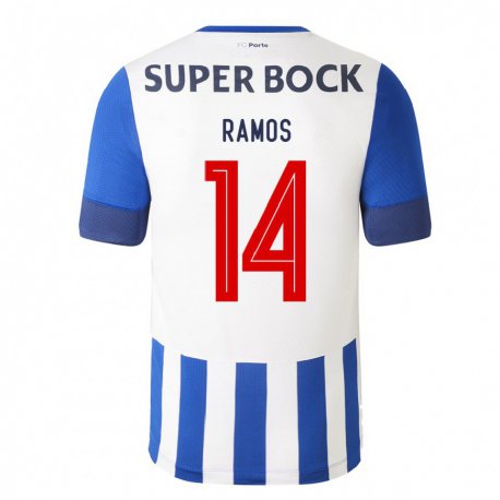 Kandiny Enfant Maillot Claudio Ramos #14 Bleu Royal Tenues Domicile 2022/23 T-shirt