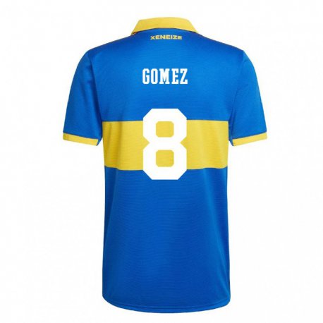 Kandiny Enfant Maillot Camila Gomez Ares #8 Jaune Olympique Tenues Domicile 2022/23 T-shirt