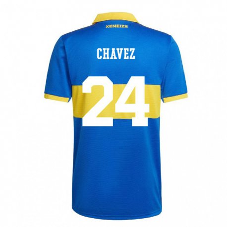 Kandiny Enfant Maillot Gabriela Chavez #24 Jaune Olympique Tenues Domicile 2022/23 T-shirt