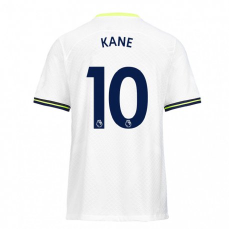 Kandiny Enfant Maillot Harry Kane #10 Blanc Vert Tenues Domicile 2022/23 T-shirt