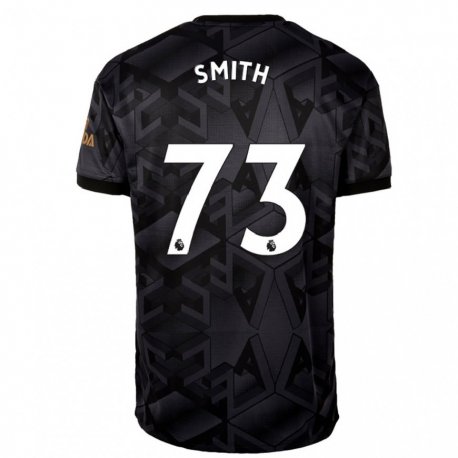 Kandiny Enfant Maillot Tom Smith #73 Gris Noir Tenues Extérieur 2022/23 T-shirt