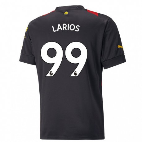Kandiny Enfant Maillot Juan Larios #99 Noir Rouge Tenues Extérieur 2022/23 T-shirt