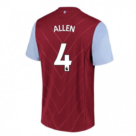 Kandiny Homme Maillot Remi Allen #4 Vin Tenues Domicile 2022/23 T-Shirt