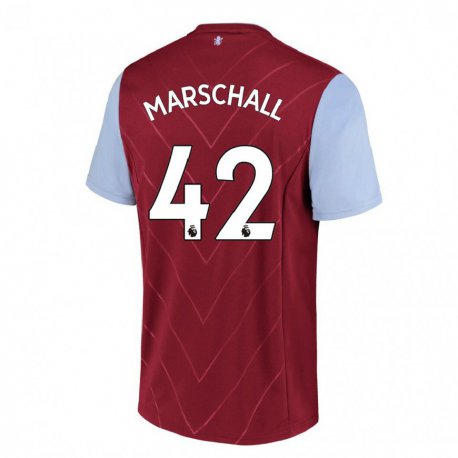 Kandiny Homme Maillot Filip Marschall #42 Vin Tenues Domicile 2022/23 T-shirt