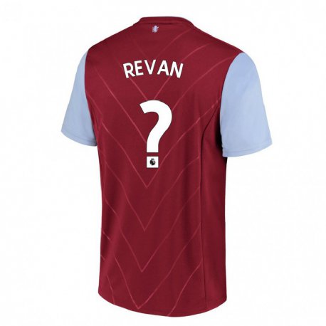 Kandiny Homme Maillot Sebastian Revan #0 Vin Tenues Domicile 2022/23 T-shirt