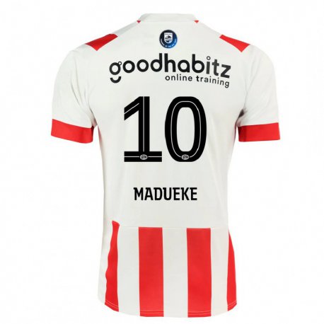 Kandiny Homme Maillot Noni Madueke #10 Rose Foncé Tenues Domicile 2022/23 T-shirt