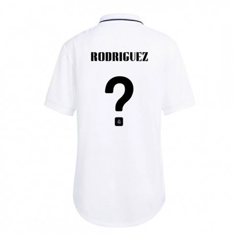 Kandiny Homme Maillot Alvaro Rodriguez #0 Blanc Violet Tenues Domicile 2022/23 T-Shirt