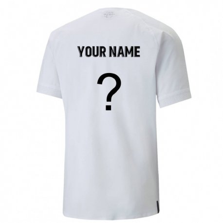 Kandiny Homme Maillot Votre Nom #0 Blanc Crémeux Tenues Domicile 2022/23 T-shirt