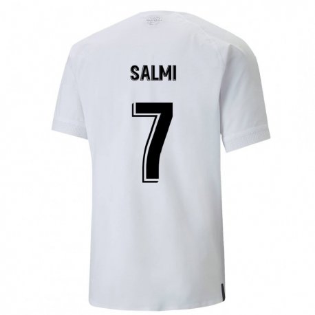 Kandiny Homme Maillot Iina Salmi #7 Blanc Crémeux Tenues Domicile 2022/23 T-shirt