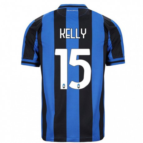 Kandiny Homme Maillot Maegan Kelly #15 Bleu Noir Tenues Domicile 2022/23 T-shirt