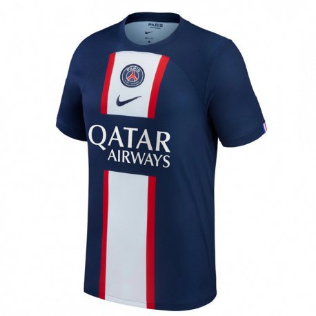 Kandiny Homme Maillot Georginio Wijnaldum #18 Bleu Foncé Rouge Tenues Domicile 2022/23 T-shirt