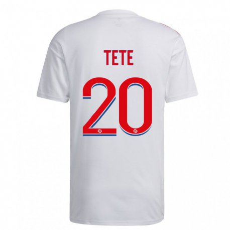Kandiny Homme Maillot Tete #20 Blanc Bleu Rouge Tenues Domicile 2022/23 T-Shirt