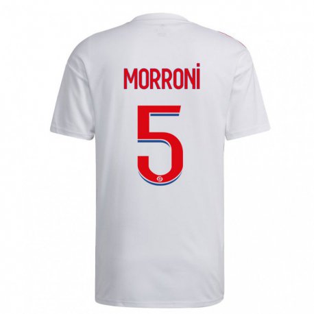 Kandiny Homme Maillot Perle Morroni #5 Blanc Bleu Rouge Tenues Domicile 2022/23 T-shirt