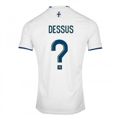 Kandiny Homme Maillot Bastien Dessus #0 Saphir Blanc Tenues Domicile 2022/23 T-shirt