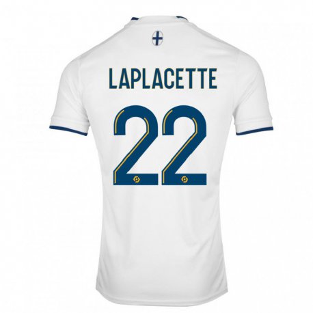 Kandiny Homme Maillot Tess Laplacette #22 Saphir Blanc Tenues Domicile 2022/23 T-Shirt