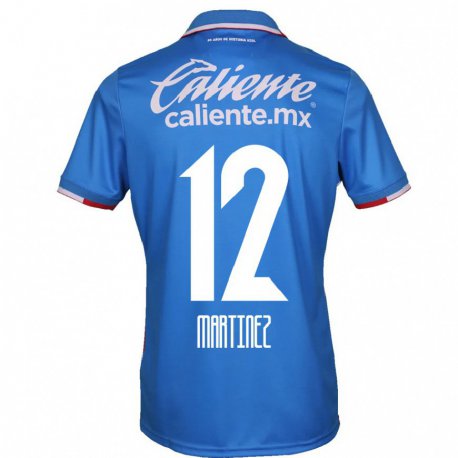 Kandiny Homme Maillot Jose Joaquin Martinez #12 Bleu Azur Tenues Domicile 2022/23 T-shirt