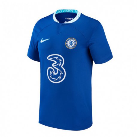 Kandiny Homme Maillot Ross Barkley #8 Bleu Foncé Tenues Domicile 2022/23 T-shirt