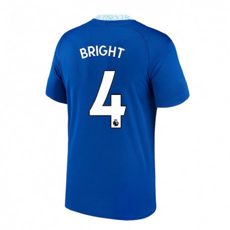 Kandiny Homme Maillot Millie Bright #4 Bleu Foncé Tenues Domicile 2022/23 T-shirt