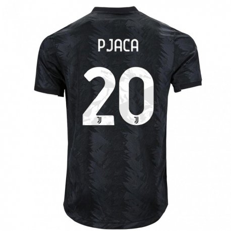 Kandiny Homme Maillot Marko Pjaca #20 Noir Foncé Tenues Extérieur 2022/23 T-shirt